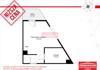 mieszkanie na sprzedaż 29m2 mieszkanie Kraków, Podgórze