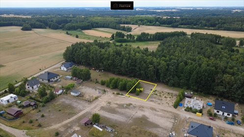 Działka z lasem, WZ, 880 m², Gorzewo, idealna pod dom działka Gorzewo