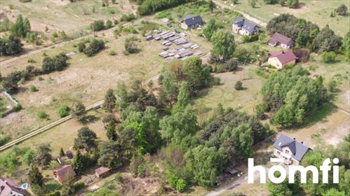 Działka budowlana 852 m² w spokojnym Ryczówku, idealna pod dom działka Ryczówek, Laski