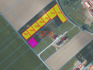 działka na sprzedaż 784m2 działka Siechnice, Bzowa