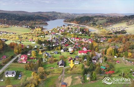 Sprzedam działki 990 i 1072 m² z widokiem na Jezioro Solińskie działka Zawóz
