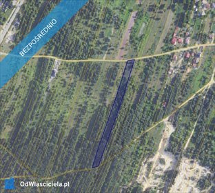 działka na sprzedaż 2435m2 działka Józefów