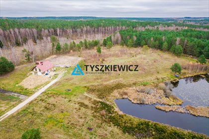 działka na sprzedaż 1096m2 działka Grzmiąca
