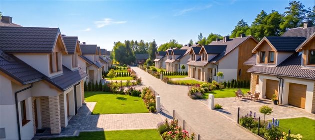 Dom bliźniak 155 m² z garażem i dużą działką dom Łańcut, Kąty