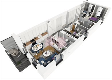 Mieszkanie czteropokojowe na sprzedaż Gdańsk, Siedlce, Seweryna Goszczyńskiego 69m2 Foto 5