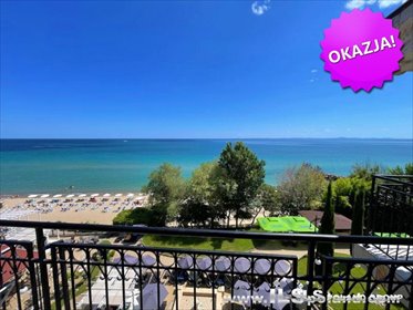 Polecam umeblowany apartament 80 m² z widokiem na morze w Bułgarii mieszkanie Sveti Vlas, TIVA DEL MAR BEACH HOTEL