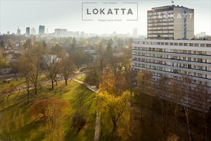Widok na Kępę Potocką - 2 pokoje 35 m² w Żoliborzu mieszkanie Warszawa, Żoliborz, Kazimierza Promyka