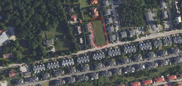 działka na sprzedaż 1590m2 działka Warszawa, Wawer, Falenica, Przylaszczkowa