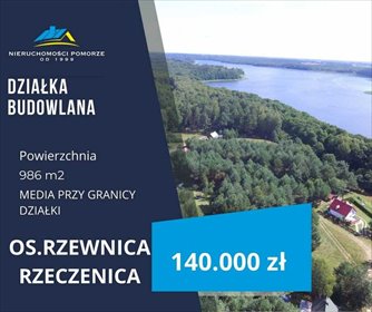 działka na sprzedaż 986m2 działka Brak miasta, Rzewnica