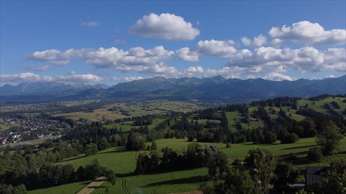 Działka inwestycyjna z widokiem na Tatry, 5356 m2 działka Poronin