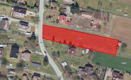 działka na sprzedaż 2326m2 działka Konopnica