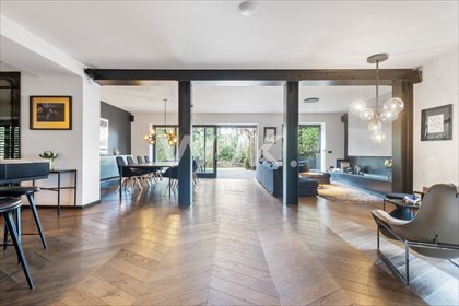 Ekskluzywny dom Wilanów 590 m2, garaż, ogród, sauna dom Warszawa, Wilanów