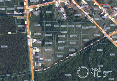 działka na sprzedaż 1050m2 działka Rusiec, Turkusowa