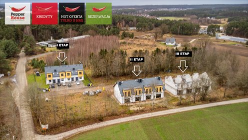 Segment skrajny 88,98 m2 z ogrodem, wysoki standard dom Bojano, Lesoki