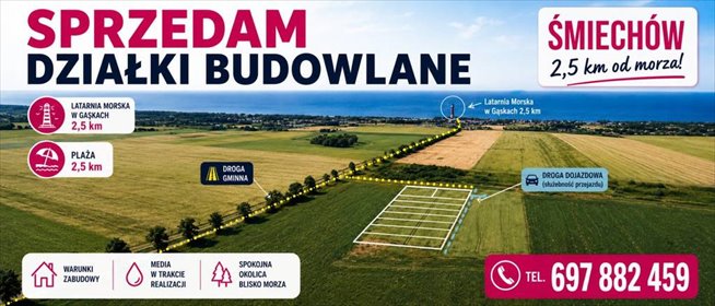 Działka budowlana 977 m² w Koszalinie (blisko morza) działka Koszalin