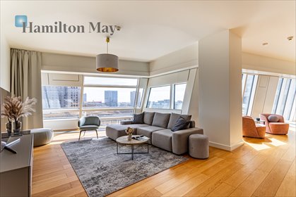 Luksusowy apartament 212 m² z panoramicznym widokiem na Warszawę mieszkanie Warszawa, Śródmieście, Złota