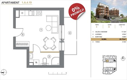 mieszkanie na sprzedaż 26m2 mieszkanie Wieliczka, Wieliczka, Wieliczka, Adama Asnyka