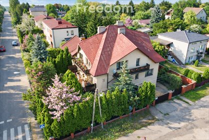 Dom z 3 niezależnymi mieszkaniami, garaż, tarasy, ogród dom Żyrardów, Jana Kasprowicza