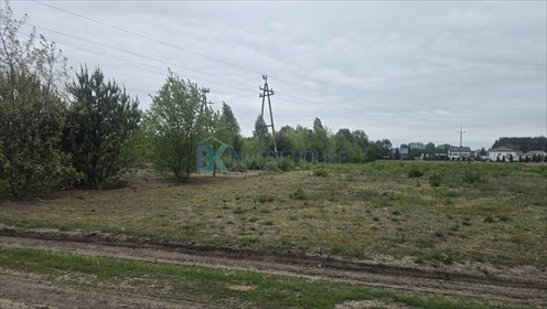 Działka 1100 m² pod zabudowę w Ostrówku, las, media działka Ostrówek