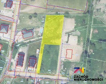 działka na sprzedaż 1696m2 działka Zielona Góra, Kisielin Nowy