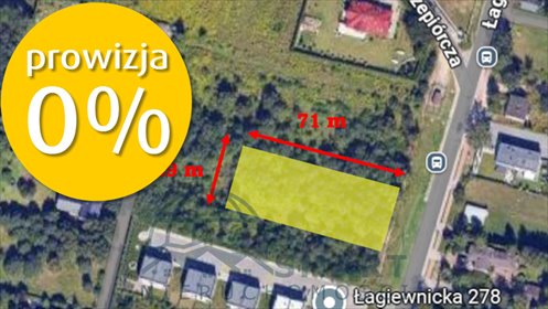 działka na sprzedaż 2012m2 działka Łódź, Łagiewnicka