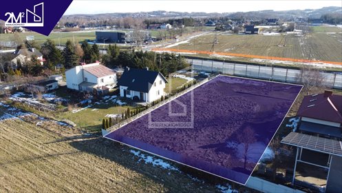 Na sprzedaż działka budowlana 2100 m² z pełnym uzbrojeniem działka Świlcza, Dąbrowa, Dąbrowa