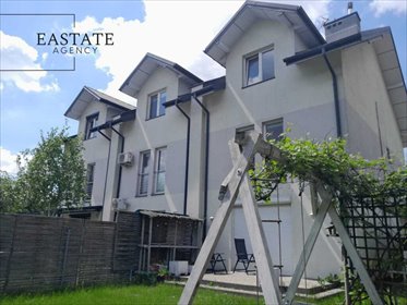 Przestronny skrajny segment z ogrodem 257 m² i kominkiem dom Kobyłka, Wesoła