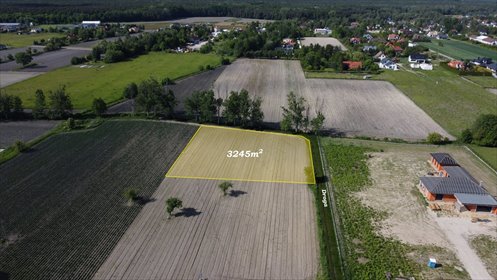 Działka rolna z warunkami zabudowy 3245 m² w Lesznie polecam! działka Leszno
