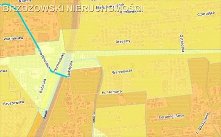 działka na sprzedaż 10000m2 działka Warszawa, Białołęka