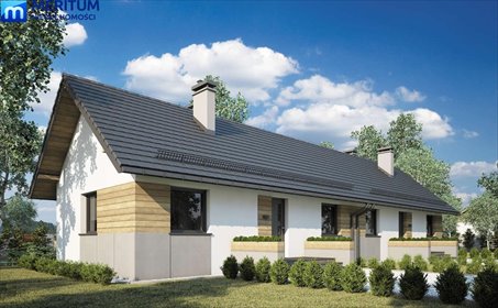 Nowy bliźniak 130 m2 z dużą działką w Żabiej Woli dom Huta Żabiowolska