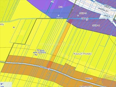 działka na sprzedaż 28200m2 działka Kazuń Polski, Polna