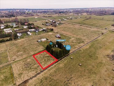 Działka rolna 434 m2 pod rekreację, 1500 m od plaży działka Karwieńskie Błoto Drugie