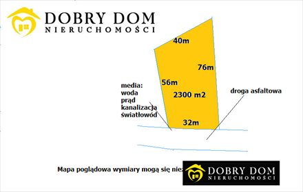 działka na sprzedaż 2300m2 działka Uhowo