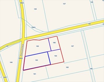 działka na sprzedaż 7266m2 działka Lichnowy