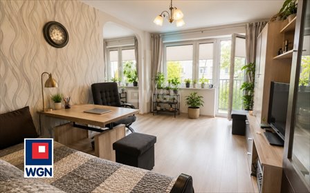 Przestronne 3-pokojowe mieszkanie z balkonem, funkcjonalny układ mieszkanie Kalisz, Asnyka, M. Konopnickiej