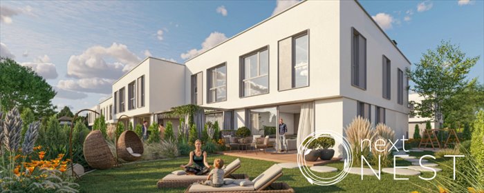 Nowoczesny segment 150 m² z ogródkiem, energooszczędny zapraszam dom Warszawa, Wawer Las