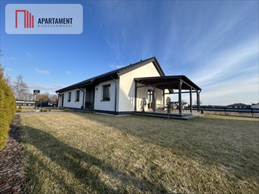 Nowoczesny dom z ogrodem, 126 m², garaż, taras dom Łochowo