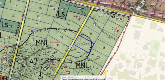 działka na sprzedaż 2315m2 działka Sękocin-Las, Rydza