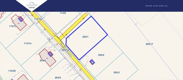 działka na sprzedaż 1025m2 działka Pępowo, Na Wzgórzu