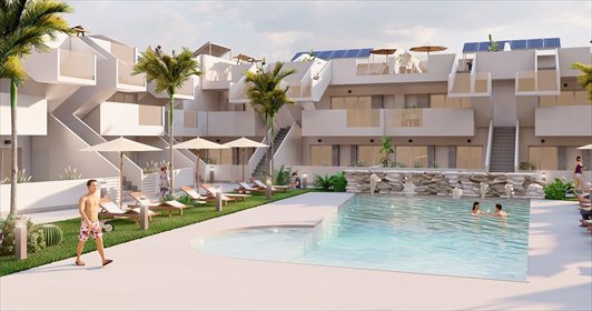 Nowoczesny apartament z basenem i 3 sypialniami mieszkanie Murcia, Roldán, Torre-Pacheco, Murcia