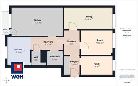 mieszkanie na sprzedaż 80m2 mieszkanie Zawiercie, Wierzbowa, Wierzbowa