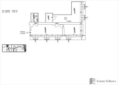 Zapraszam do wynajęcia nowoczesnego biura 75 m² na Zabłociu lokal użytkowy Kraków