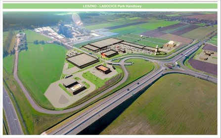 Działka przemysłowo-handlowa pod dzierżawę Leszno 2 000m2 Foto 1