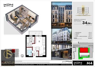 mieszkanie na sprzedaż 34m2 mieszkanie Kalisz, Złota