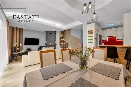 Przestronny dom szeregowy 225 m², garaż, gotowy do wprowadzenia dom Izabelin-Dziekanówek, Lasek Brzozowy