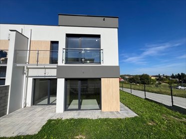 Polecam szeregówkę 113 m² z garażem, stan deweloperski dom Rzeszów, Karkonoska
