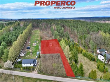 Do sprzedania działka 1197 m² z domkiem i lasem w spokojnej okolicy działka Daleszyce, Komórki