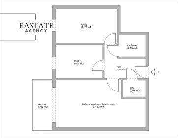 mieszkanie na sprzedaż 57m2 mieszkanie Warszawa, Włochy, Zbąszyńska