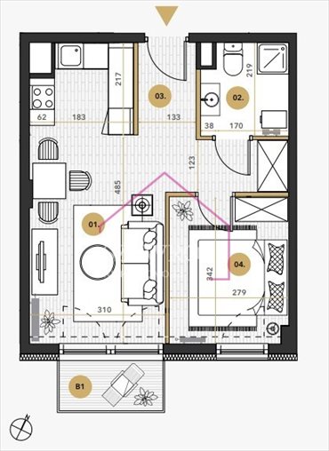 mieszkanie na sprzedaż 40m2 mieszkanie Wrocław, Nadodrze, Romana Dmowskiego