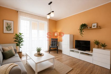 Przestronne 2-pokojowe mieszkanie z balkonem na strzeżonym osiedlu mieszkanie Wrocław, Psie Pole, Psie Pole, Gorlicka